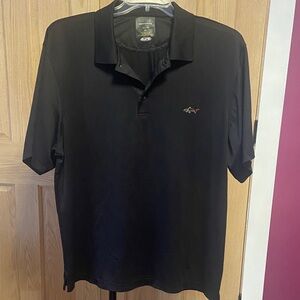 Greg Norman Collection Black Polo Shirt